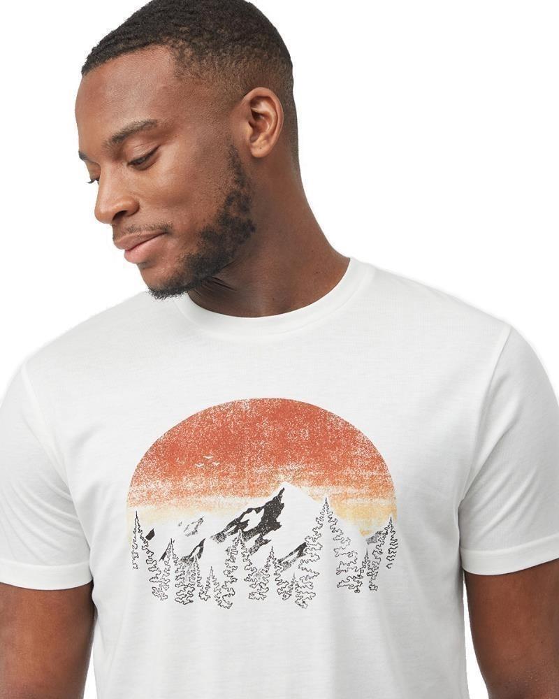 Vintage Sunset T-Shirt - Mens - cloud white heather 1