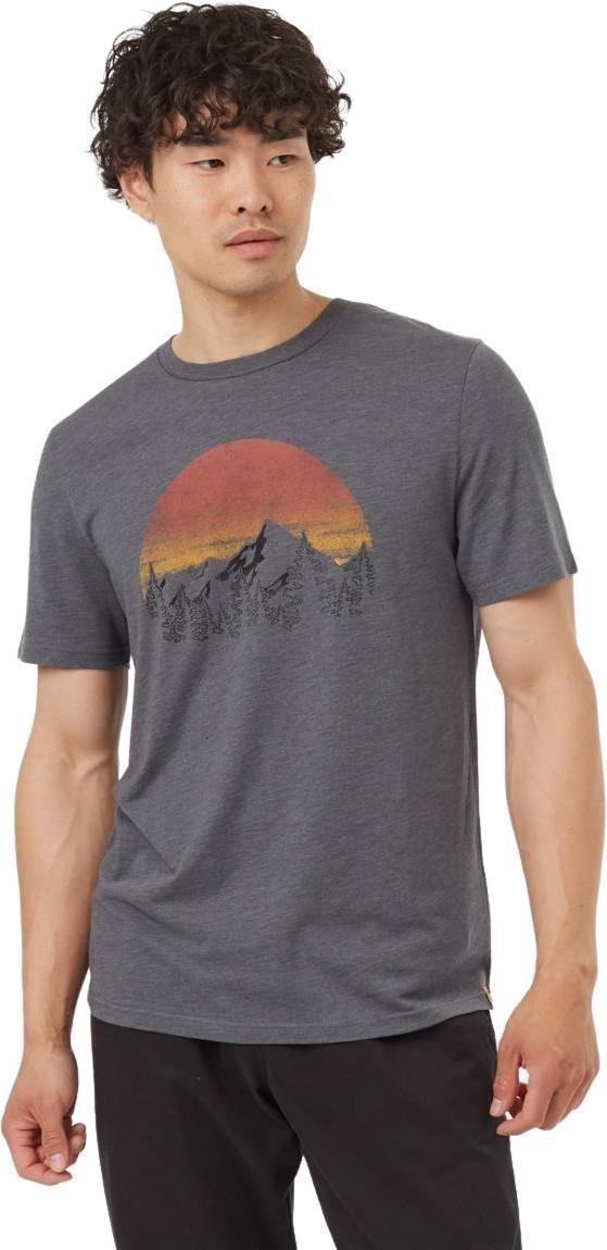 Vintage Sunset T-Shirt - Mens - gargoyle grey heather 1
