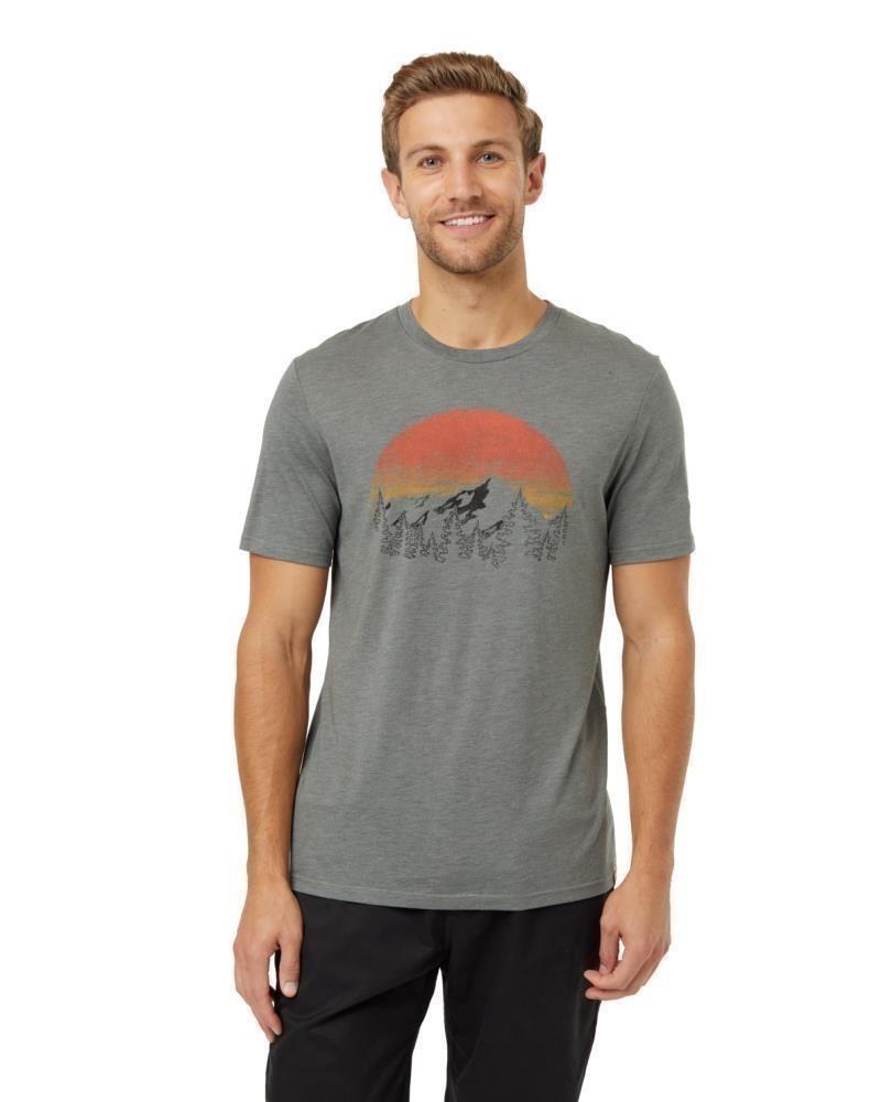 Vintage Sunset T-Shirt - Mens - mineral heather / arbutus 1
