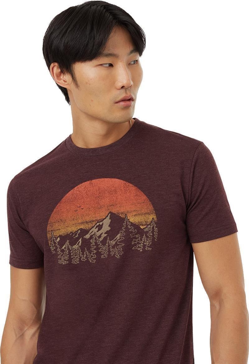 Vintage Sunset T-Shirt - Mens - mulberry heather / arbutus 1