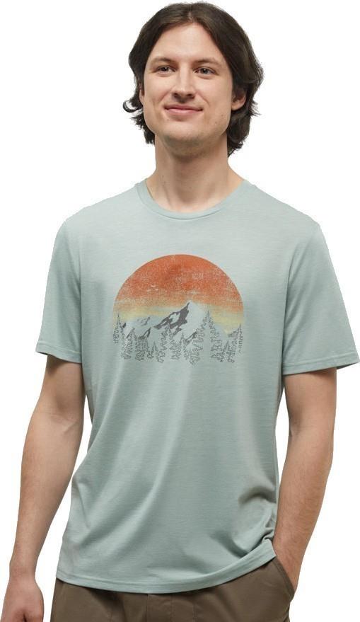 Vintage Sunset T-Shirt - Mens - oasis heather / apricot 1