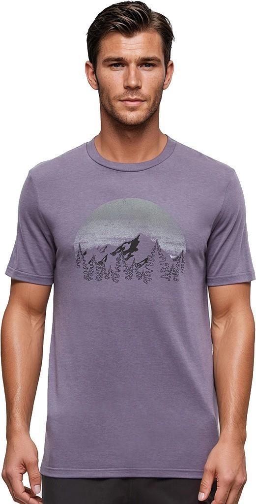 Vintage Sunset T-Shirt - Mens - smokey violet heather / ocean air 1