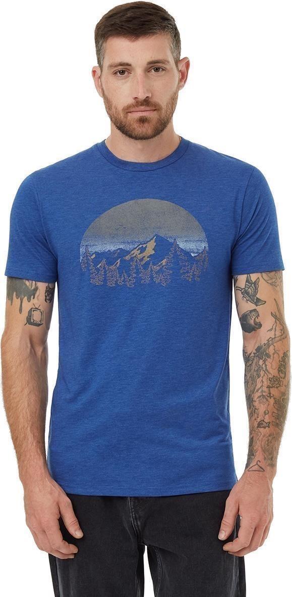 Vintage Sunset T-Shirt - Mens - sodalite blue heather / ocean air 1