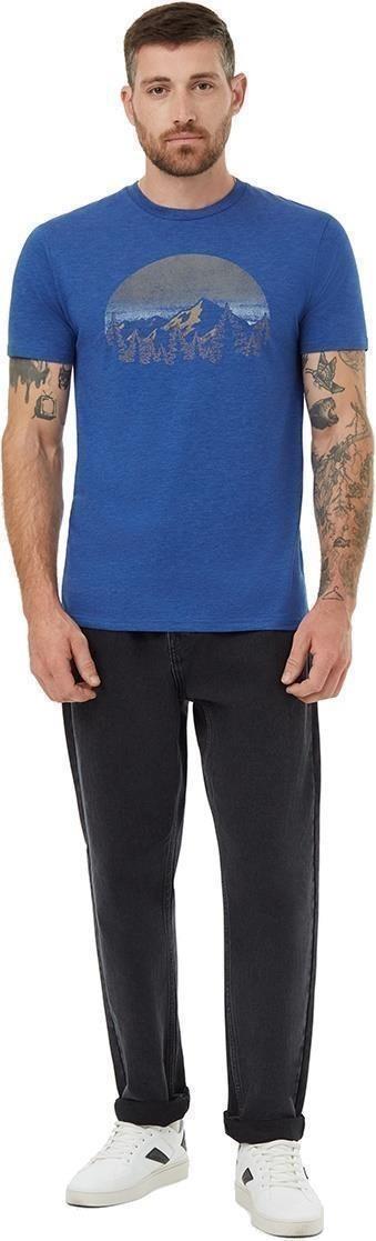 Vintage Sunset T-Shirt - Mens - sodalite blue heather / ocean air 1