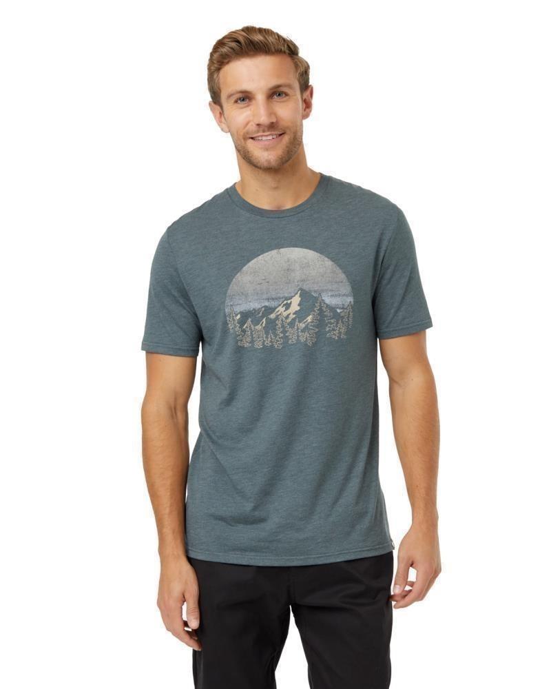 Vintage Sunset T-Shirt - Mens - urban green heather / ocean air 1