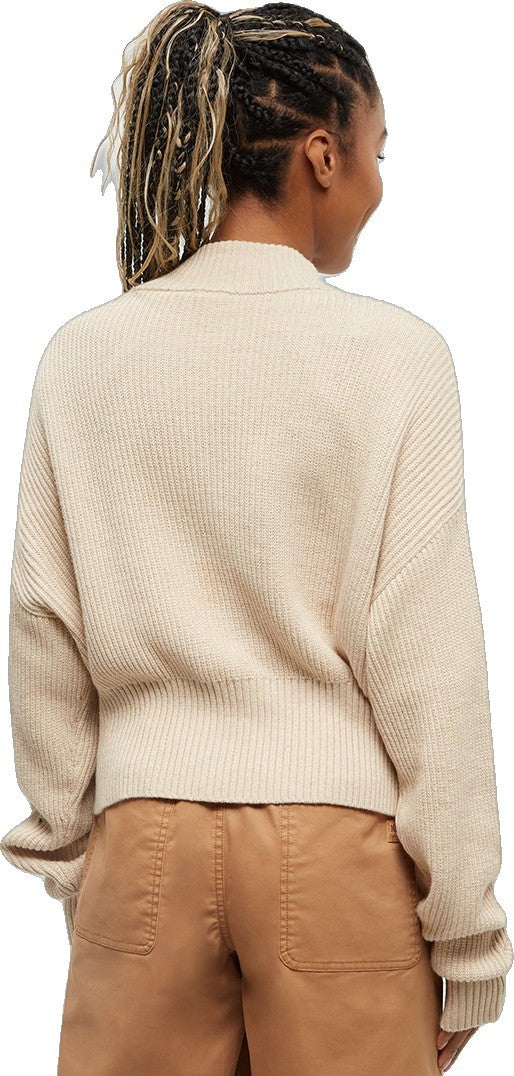 Vista Sweater - Womens - warm oak heather 1