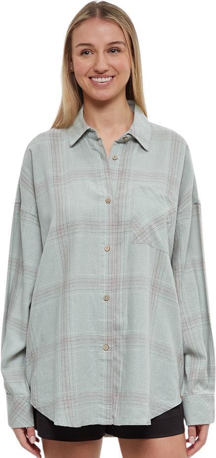 West End Shirt - Womens - oasis / cottage plaid 1