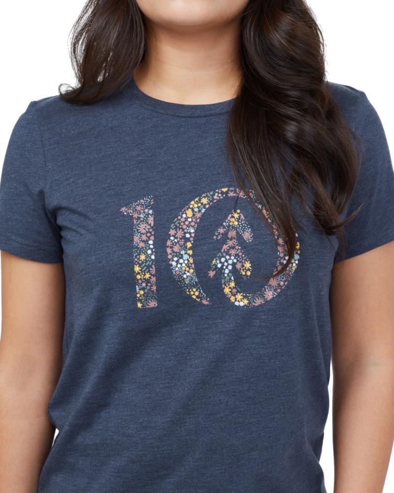 Wildfields Ten T-Shirt - Womens - Dress Blue Heather 2
