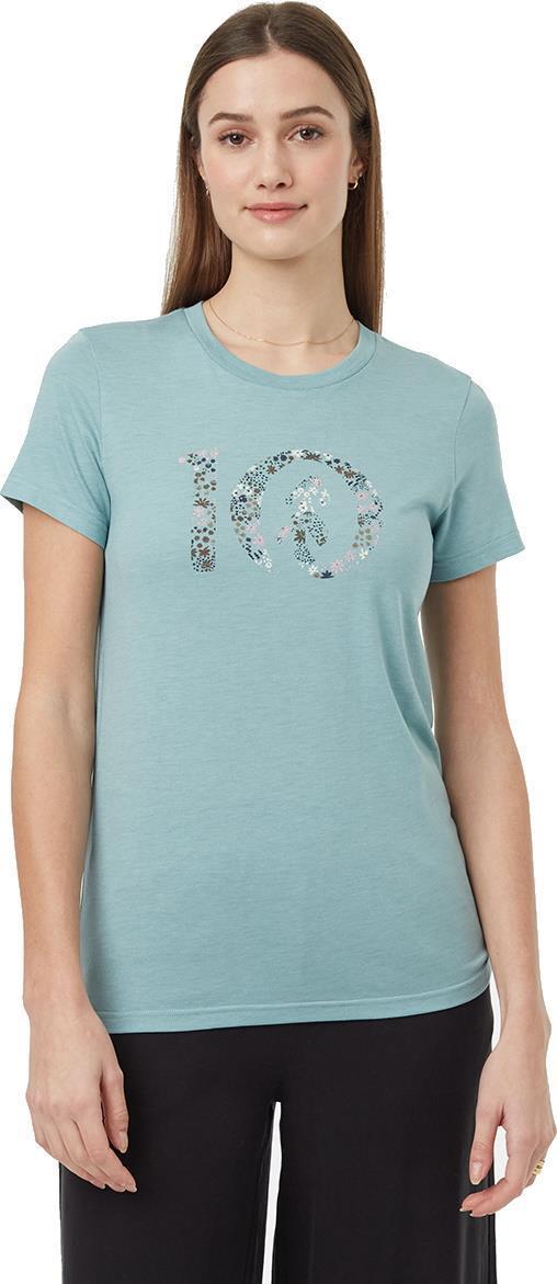 Wildfields Ten T-Shirt - Womens - Tourmaline Blue Heather / Falcon 1