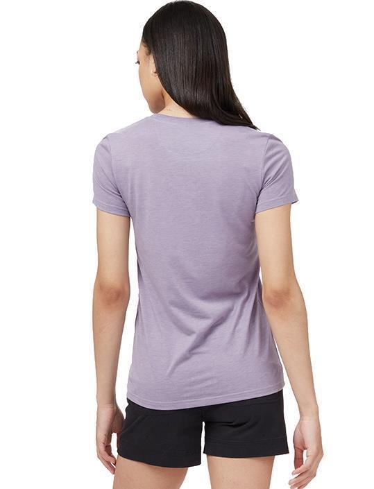 Willow Square T-Shirt - Womens - purple ash heather 1