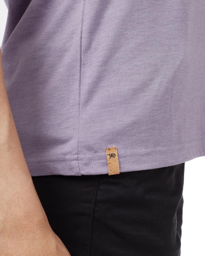 Willow Square T-Shirt - Womens - purple ash heather 1