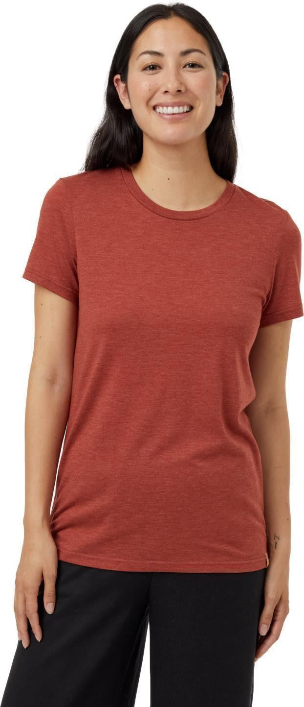 Winslow T-Shirt - Womens - burnt henna heather 1