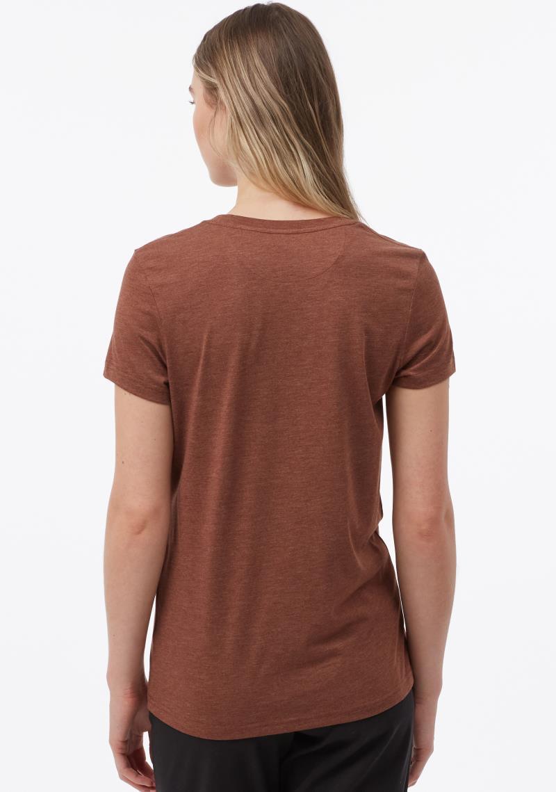 Winslow T-Shirt - Womens - sepia heather 1