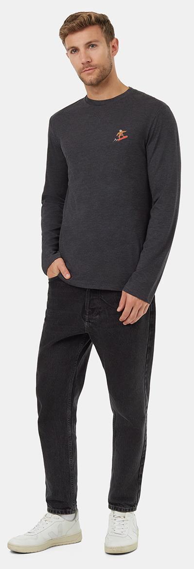 Winter Sasquatch LS - Mens - meteorite black heather / brushed nickel 1