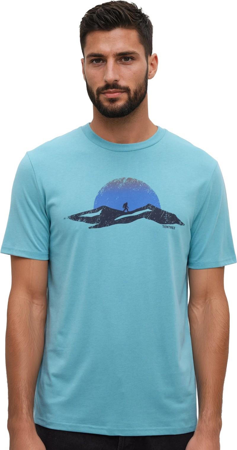 Winter Tracks T-Shirt - Mens - alpine blue / midnight blue 1