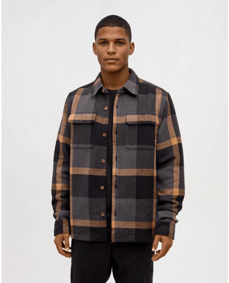 Woodford Jacket - Mens - graphite / cabin plaid 1