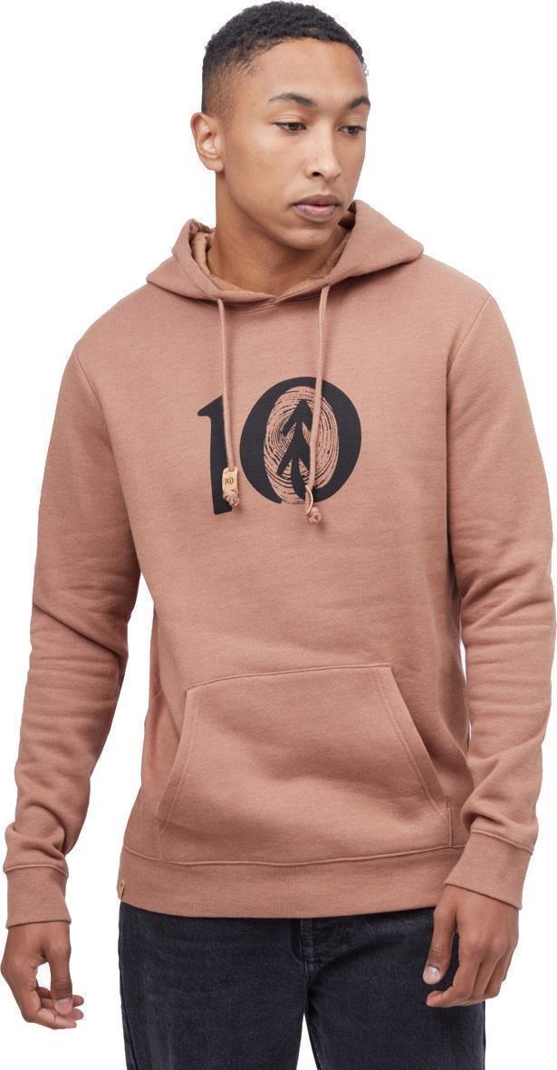 Woodgrain Ten Hoodie - Mens - Foxtrot Brown Heather 1