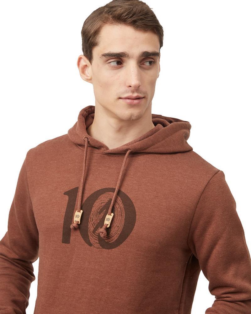Woodgrain Ten Hoodie - Mens - Sepia Heather 2