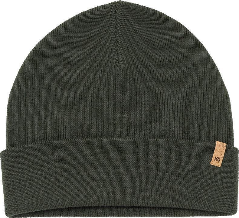 Wool Kurt Beanie - Dark Kombu Green 1