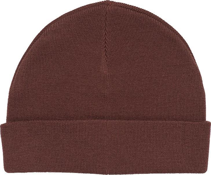 Wool Kurt Beanie - Deep Mahogany 2