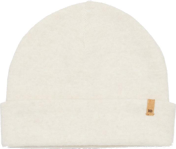 Wool Kurt Beanie - Elm White Heather 1