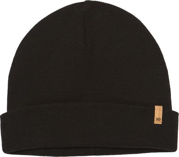 Wool Kurt Beanie - Jet Black 1