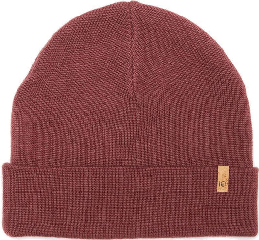 Wool Kurt Beanie - Red Mahogany 1