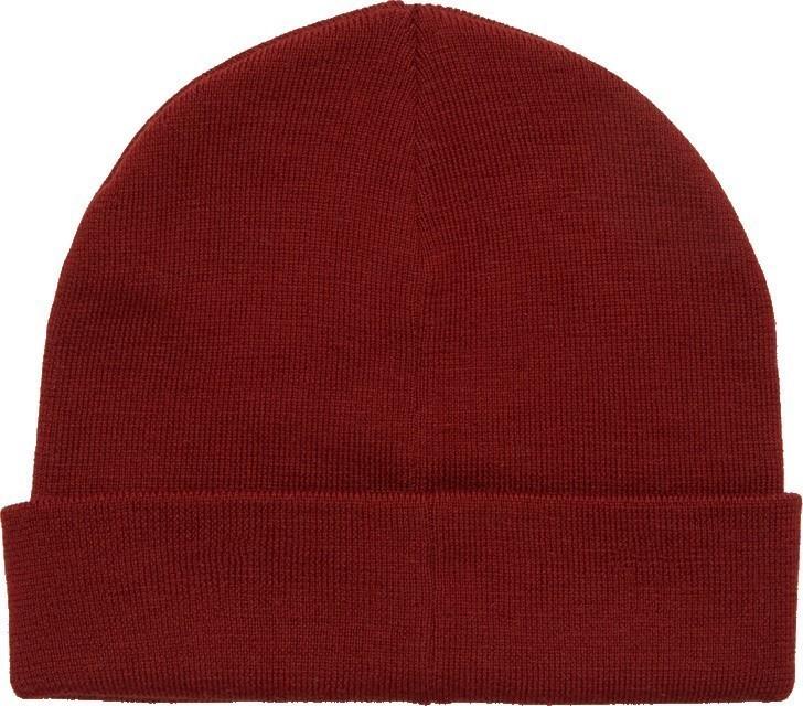 Wool Kurt Beanie - crimson 1