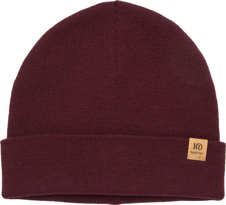 Wool Kurt Beanie - deep burgundy 1