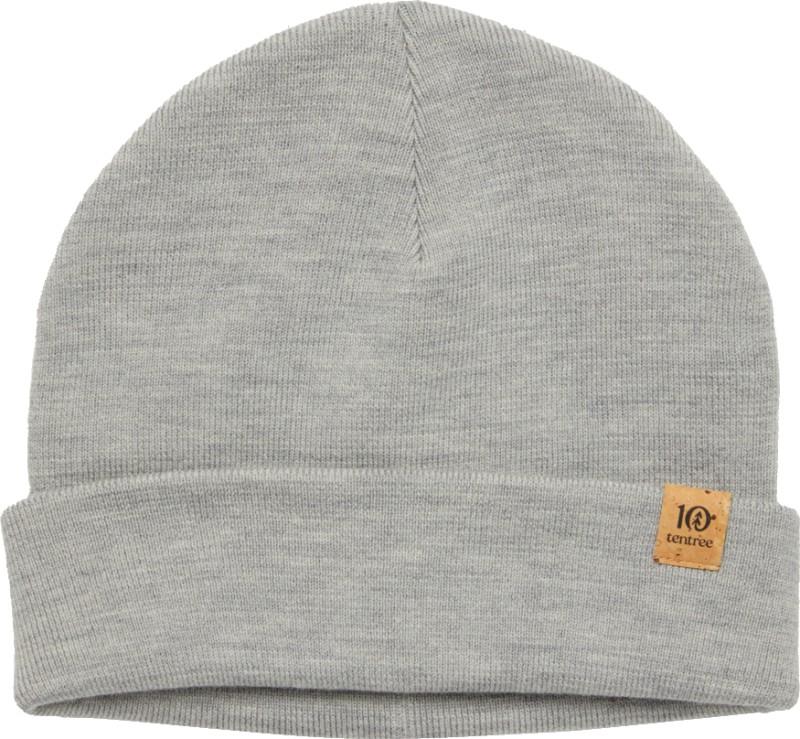 Wool Kurt Beanie - harbour grey heather 1