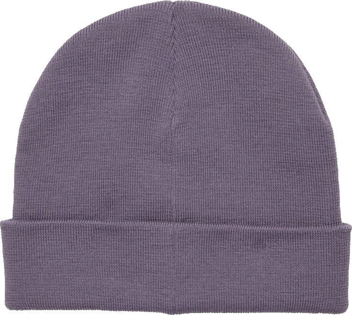 Wool Kurt Beanie - smokey violet 1