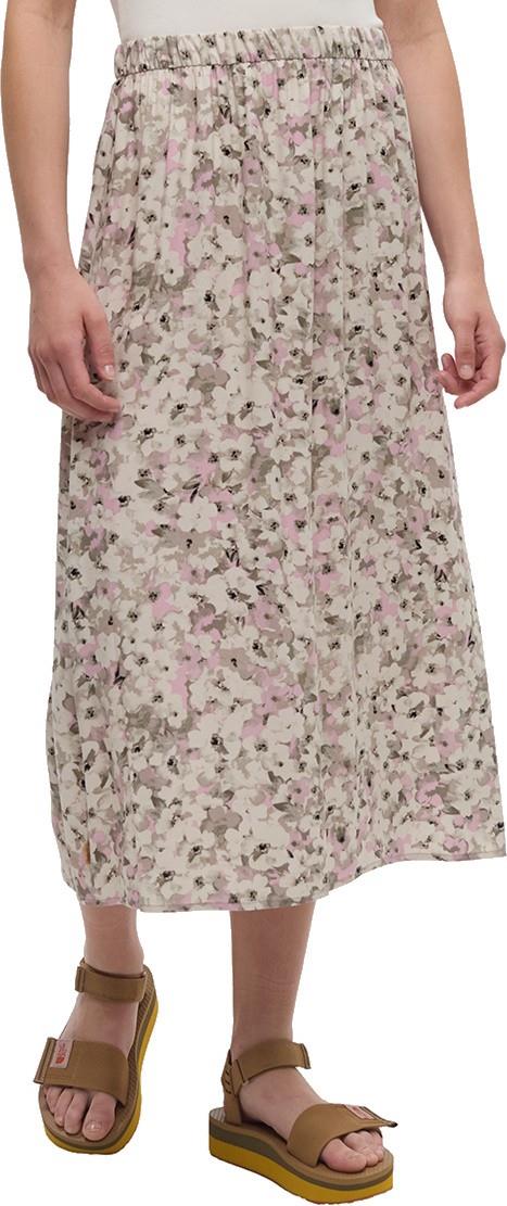 Yaletown Skirt - pink sand / watercolour floral 1