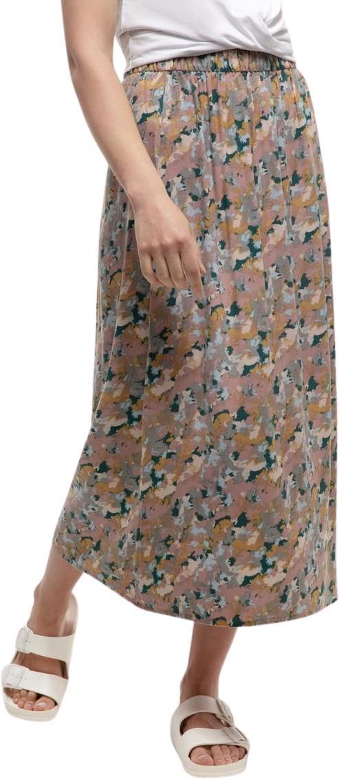 Yaletown Skirt - vintage mauve / abstract 1