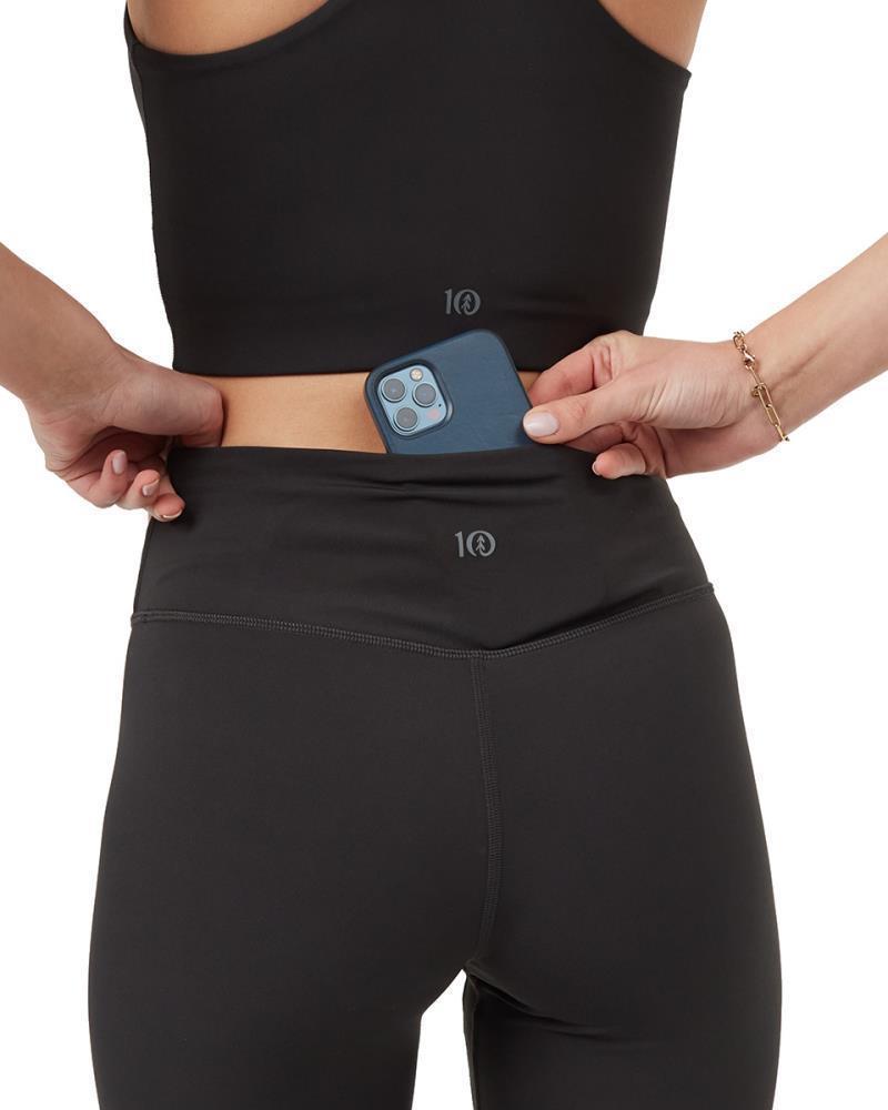 inMotion High Rise Leggings - Womens - meteorite black 1