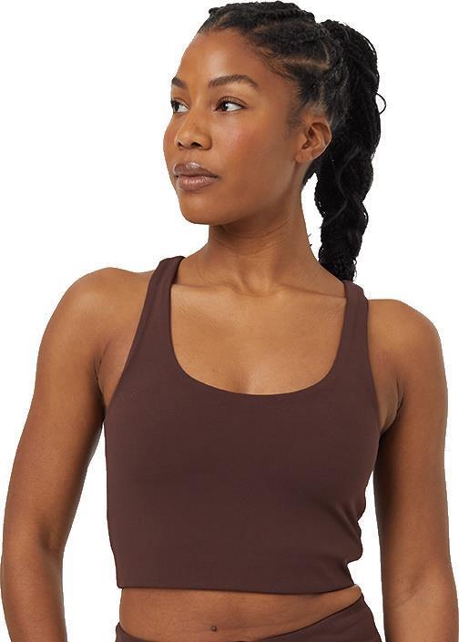 inMotion Longline Active Bra - deep mahogany 1