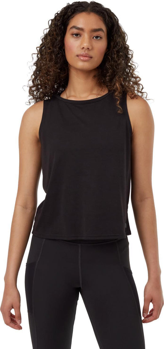 inMotion Open Back Tank - Womens - Meteorite Black 1