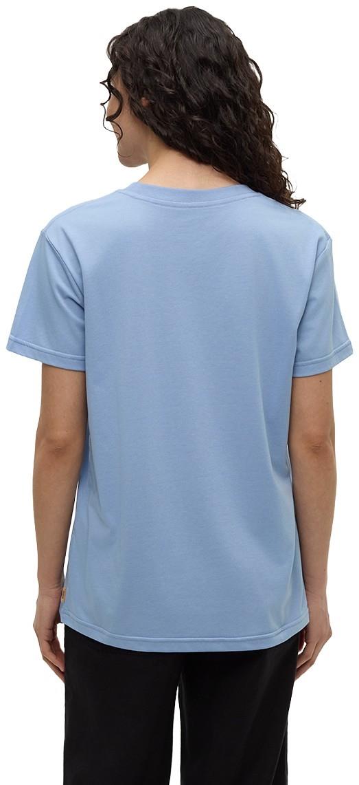 tentree Clifftop T-Shirt - Womens - lakeside blue / graphite 1
