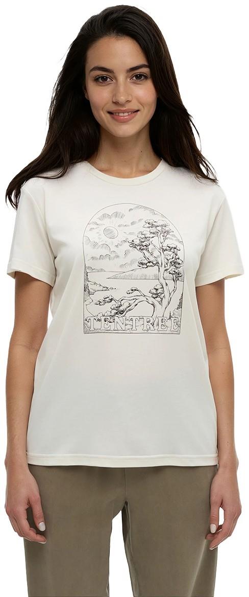tentree Clifftop T-Shirt - Womens - undyed / meteorite black 1