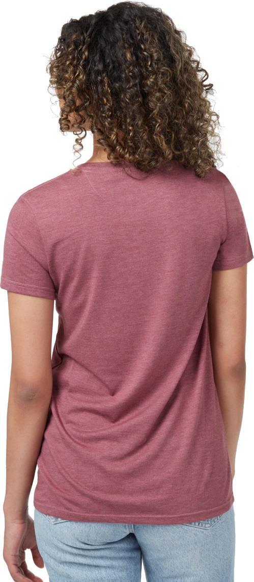tentree Logo T-Shirt - Womens - crushed berry 1