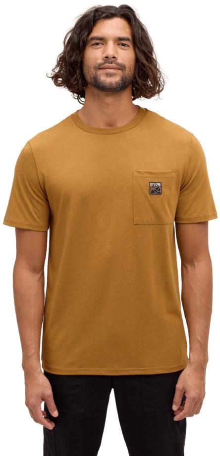 tentree Vintage Mountain Patch T-Shirt - Mens - cider / mountain patch 1
